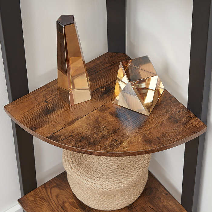 Gracie Oaks Drumm Corner Bookcase & Reviews Wayfair